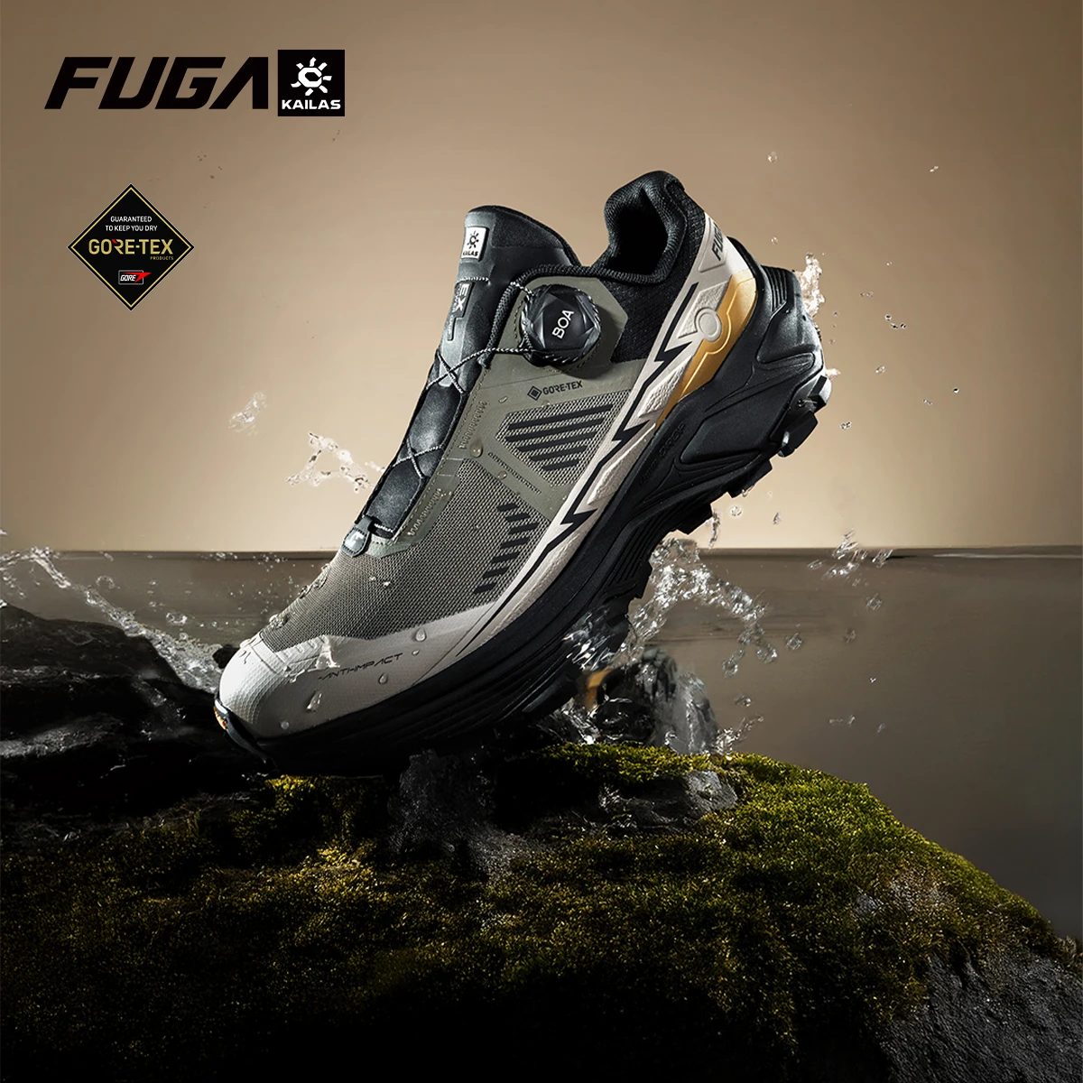 KAILAS Fuga EX3 BOA GTX Wasserdichte Trail Running Schuhe Männer Outdoor Sport Arch Support Atmungsaktive Leichte Turnschuhe KS2513109
