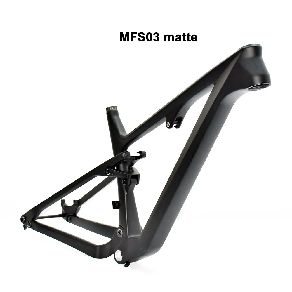 MTB Fahrradrahmen XC Carbon Mountain Frameset Fahrrad Full Suspension 29 Boost Rahmen XC Rahmen DPD Versand Fahrradteile Image