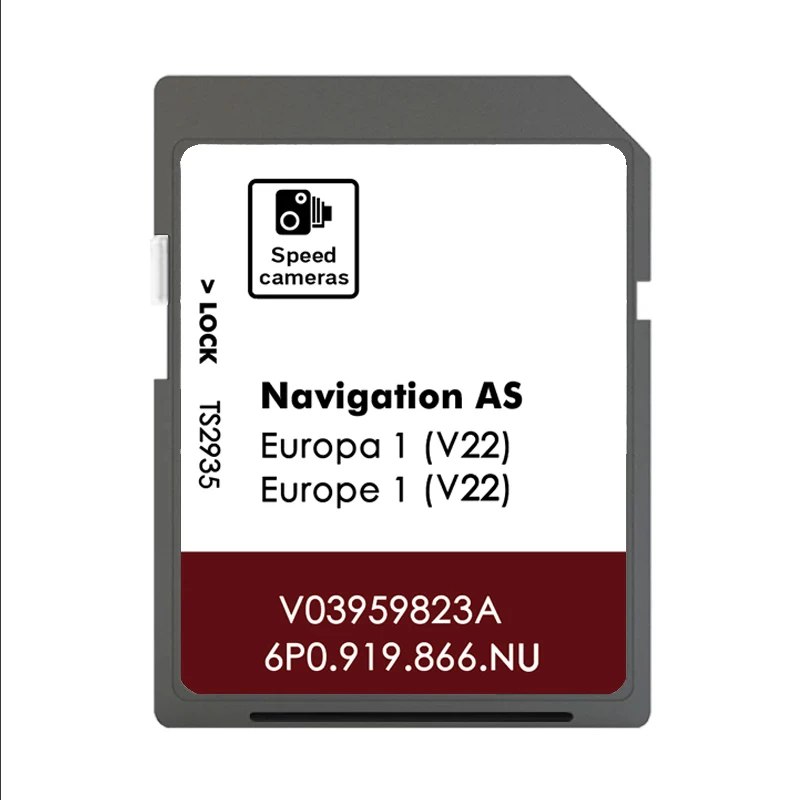 für Seat Leon AS V22 SD-Karten, Europa-Karte, GPS, Navi-Navigation, MIB2 2025, schnelle Lieferung, mit Anti-Beschlag-Rückaview-Aufklebern