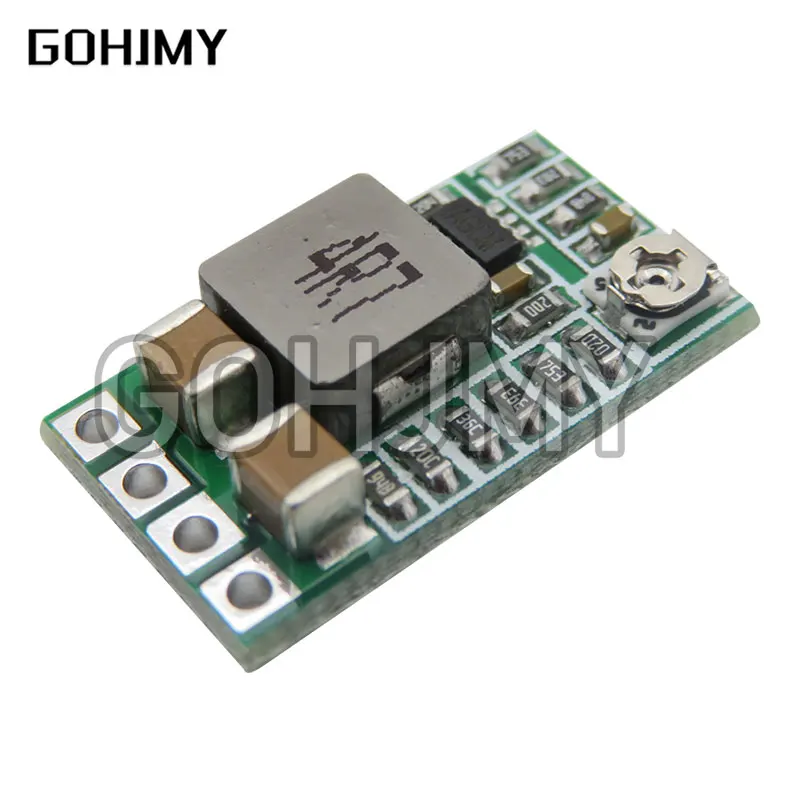 1Pcs Mini DC-DC 12-24V Zu 5V 3A Step Down Netzteil Modul Spannung Buck konverter Einstellbar 97,5% 1,8 V 2,5 V 3,3 V 5V 9V 12V Image