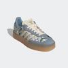 Sneaker ADIDAS ORIGINALS "SAMBAE X LIBERTY LONDON", Gr. 38, cream weiß, tactile blau, gold metallic, Textil, sportlich, Schuhe