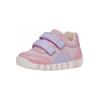Lauflernschuh GEOX "Geox Halbschuhe Lederimitat/Textil", Kinder, Gr. 22, bunt (violett, rosa), Lederimitat, Textil, casual, Schuhe
