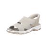 Riemchensandale RIEKER "Rieker Sandalen Textil", Damen, Gr. 39, ginger, Textil, casual, Schuhe