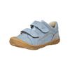 Klettschuh PEPINO "Pepino Halbschuhe Leder", Kinder, Gr. 22, blau (hellblau), Leder, casual, Schuhe