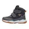 Winterboots KANGAROOS "K-FR BOREALIS V RTX", Damen, Gr. 32, raven, rubber, Synthetik, Textil, sportlich, Schuhe, Snowboots, Winterboots, Winterschuhe, wasserdicht, wärmend
