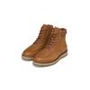 Stiefelette MARC O'POLO "mit Innenzipper", Damen, Gr. 46, braun (cognac), Obermaterial: 100% Leder (Rind), unifarben, Schuhe