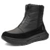 Winterboots ARA "ST.MORITZ", Damen, Gr. 7 (40,5), schwarz, Veloursleder, Textil, casual, Schuhe, Snowboots, Winterstiefel mit Weite H (sehr weit)