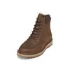 Stiefelette MARC O'POLO "mit Innenzipper", Damen, Gr. 47, braun (schwarz braun), Obermaterial: 100% Leder (Rind), unifarben, Schuhe