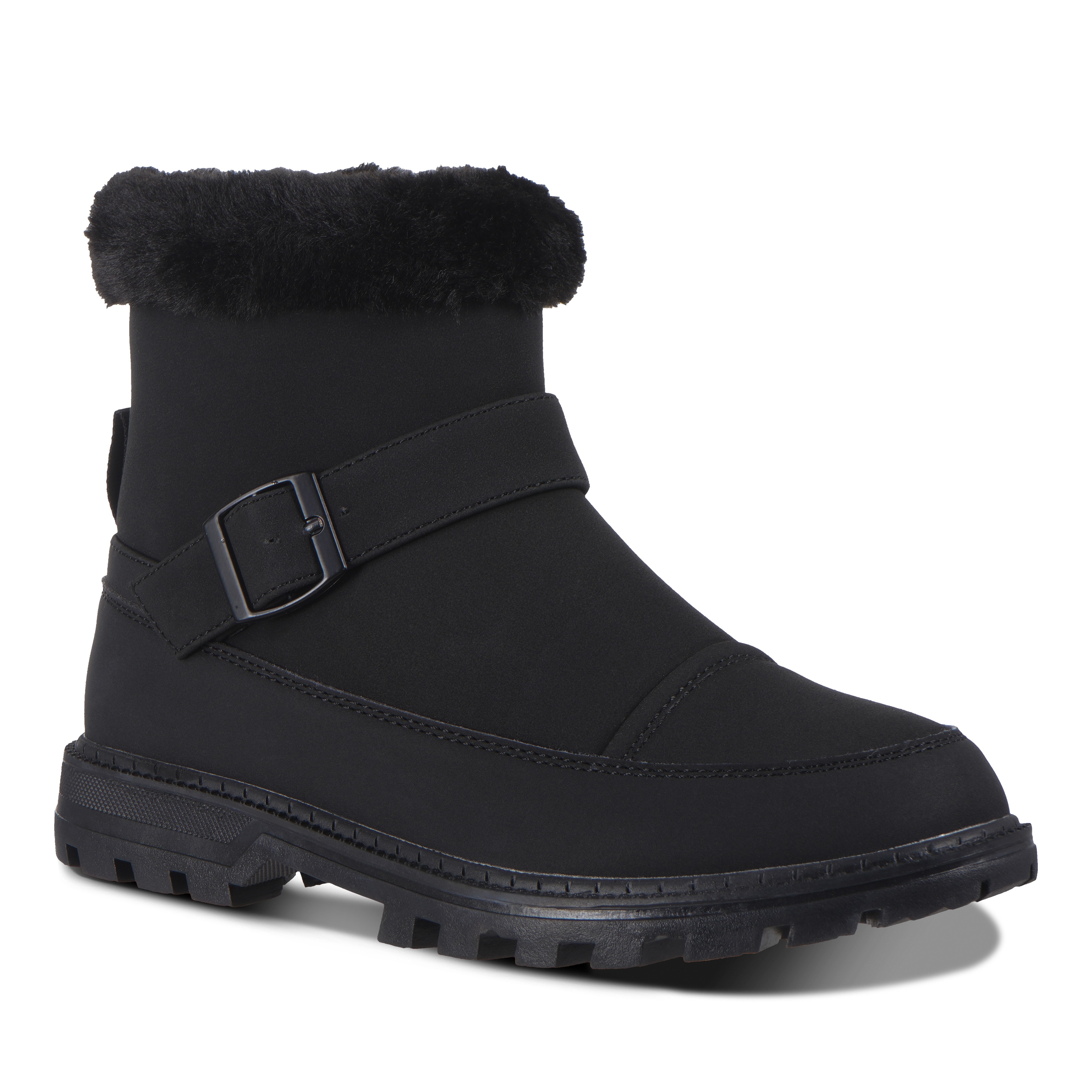 Winterboots LUHTA "MALLIKAS MS", Damen, Gr. 39, schwarz, Synthetik, Textil, Schuhe Winterboots, Winterschuhe, gefüttert, Reißverschluss