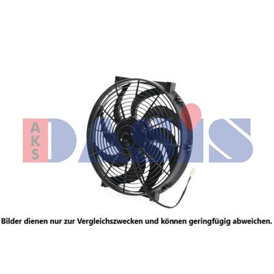AKS DASIS Lüfter, Motorkühlung Universal 6V 375mm 530019N Image