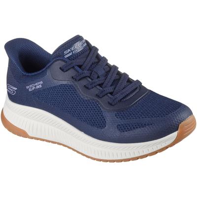 Skechers BOBS Squad 4 Grundlegende Damen Sneakers in Marineblau Image