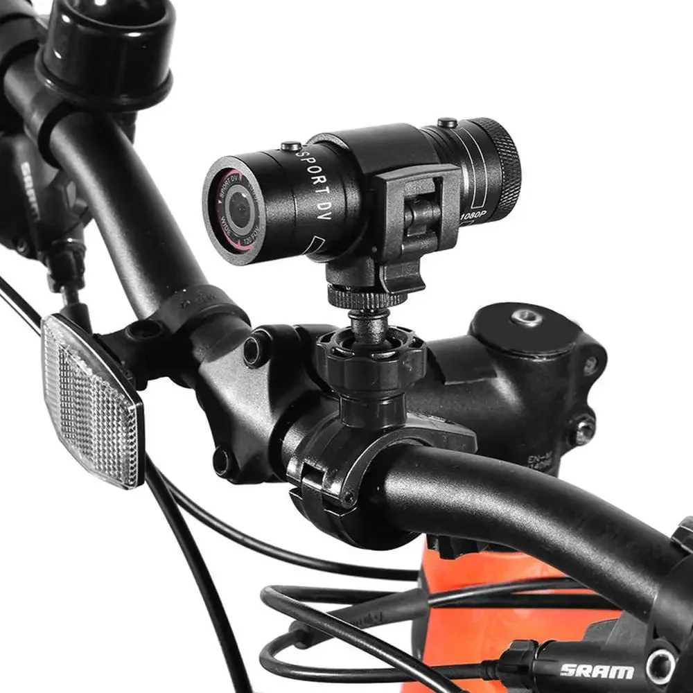 HD Mini caméra de vélo 1080P Action vidéo Cam numérique Sport caméscope casque vélo vtt étanche enregistreur vidéo moto