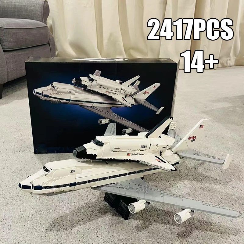 2025 NewShuttle Träger Flugzeug 10360 Modell Bausteine Ziegel DIY Kreative Wohnkultur Ziegel Spielzeug Kind Weihnachten Geschenk Image