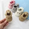 Weiche Sohlen Baby Schuhe Nette Cartoon Neugeborenen Erste Wanderer 0-1Year Kinder Turnschuhe Tuch Schuhe Frühling Herbst Gestrickte Woll Schuhe
