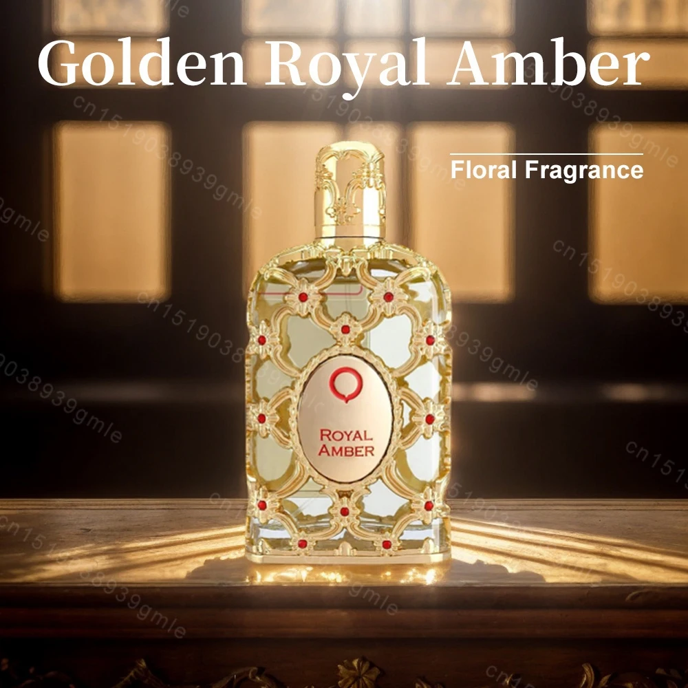 100Ml Original Arab Perfumes Eau De Parfum Female Fragrance Perfume man Royal Amber Parfume Cologne Perfume for Men Women