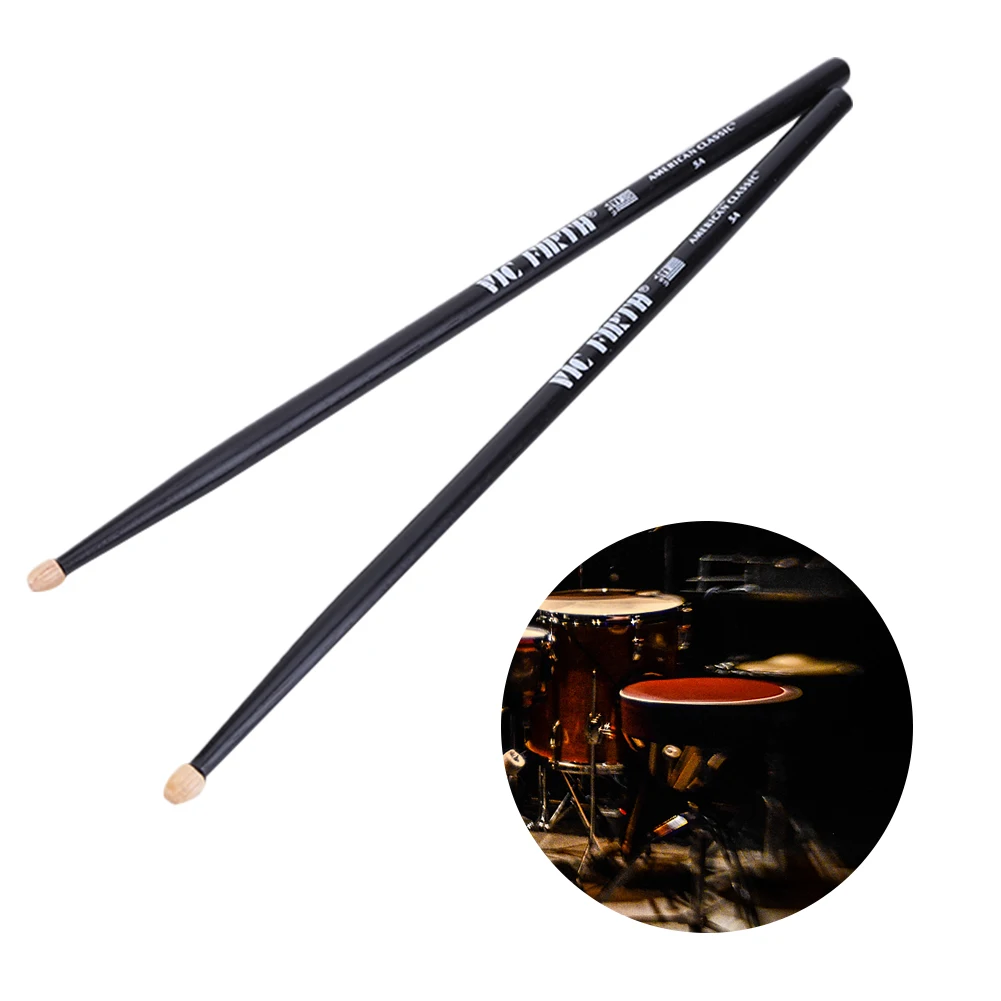 Drum Sticks Rockout Class Jazz Musikinstrument 7A Drumsticks Tear Drop Tip Holzspitze Drumsticks für Anfänger Studenten Image