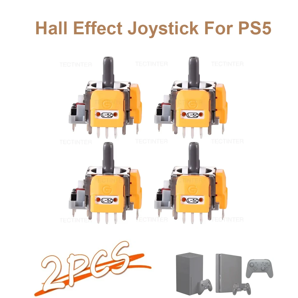 3D Analog Hall Effect Joystick For PS5 Controller Accessories Replacement Thumb Stick For Playstation 5 Gamepad Repair Parts