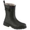 Winterstiefel VERBENAS "Lina Mate Combi Fur", Damen, Gr. 39, schwarz, Synthetik, unifarben, casual, Schuhe, Winterboots, Stiefelette mit Warmfutterausstattung