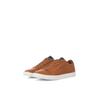 Sneaker JACK & JONES "JFWBOSLEY", Herren, Gr. 43, braun (cognac), Lederimitat, casual, Schuhe, mit heller Laufsohle