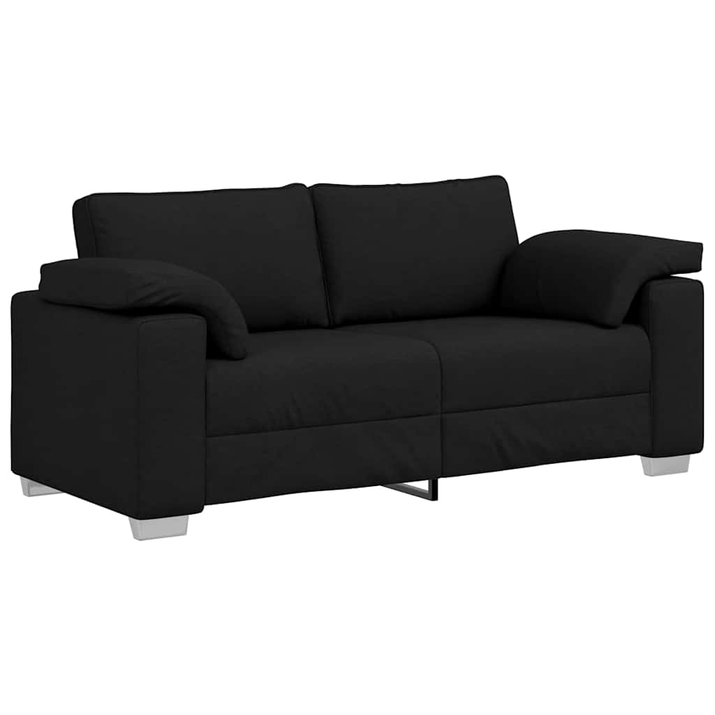 vidaXL Sofa Schwarz 180 x 80 x 82 cm Stoff Image
