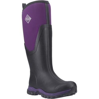 Muck Boots Arctic Sport II Tall Gummistiefel für Damen Schwarz/Acai Winterknöchelhöhe Stiefel Image