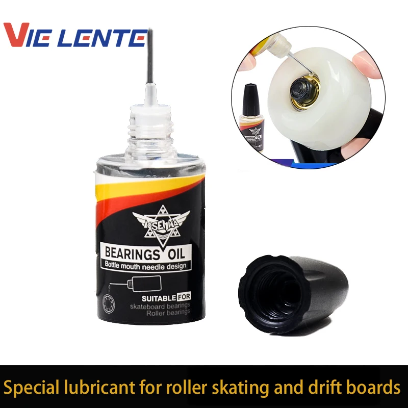 Skateboard Bearings Lubricant Repair Oil 20ml Lubricant Bearing Lubricating Oil for Roller Skate Drift Board Longboard