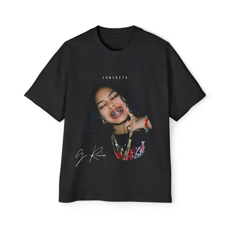 Y2K Hip-Hop-Stil Top Casual T-Shirt Bedrucktes Baumwoll-T-Shirt Hochwertiges Retro-loses T-Shirt Hugh Rundhals Casual Top Unisex