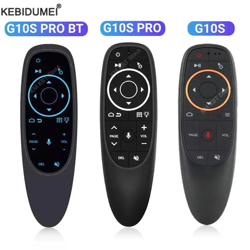 G10S PRO BT Sprachfernbedienung 2,4 G mit BT5.0 Wireless Air Mouse Gyroskop Smart Remote Hintergrundbeleuchtung für PC Smart Android TV Image
