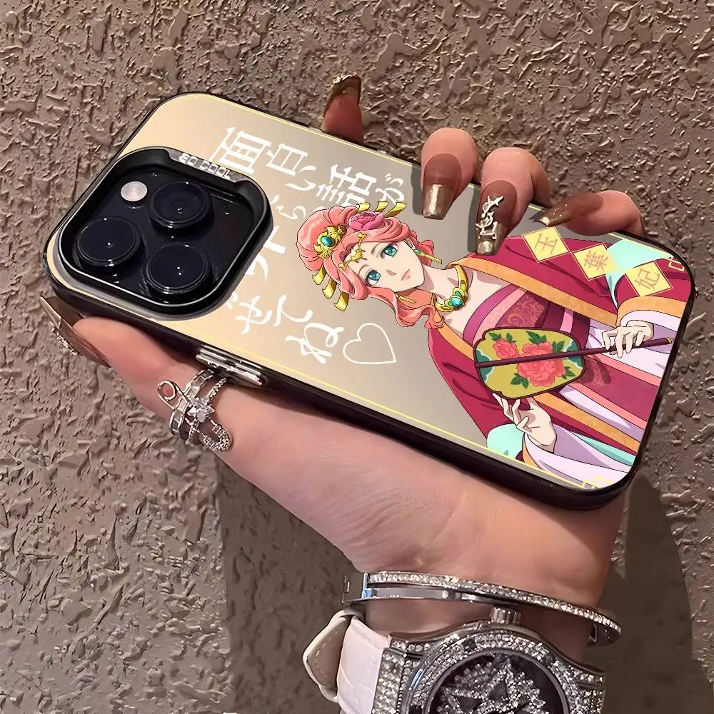 Die A-Apothecary Diaries Maomao Handyhülle für iPhone 17, 16, 15, 14, 13, 12, Pro Max Plus, bunter Farbverlauf, weiche TPU-Rückseite Image