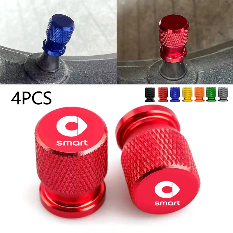 Auto Rad Reifen Ventilkappen Reifen Vorbau Abdeckungen Airdust Wasserdicht Für Smart Image