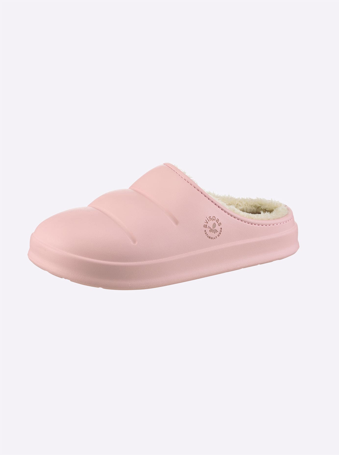Pantolette HEINE, Damen, Gr. 40, rosa (rosé), Schuhe