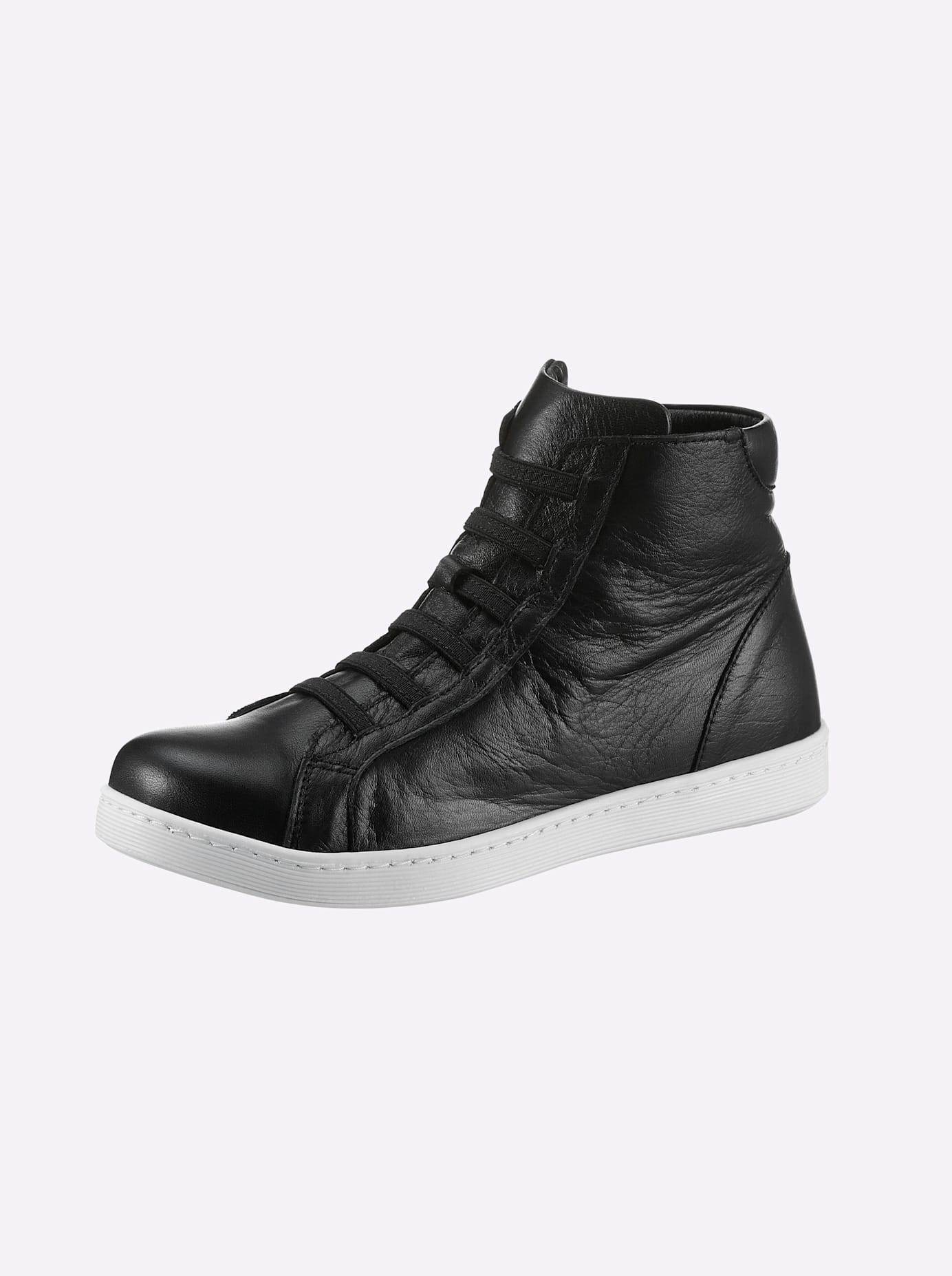 Stiefelette ANDREA CONTI, Damen, Gr. 39, schwarz, Leder, Modisch, Schuhe