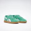 Sneaker REEBOK CLASSIC "HAMMER STREET", Gr. 38,5, upgadegrün, ftwrweiß, gum, Leder, Synthetik, sportlich, Schuhe