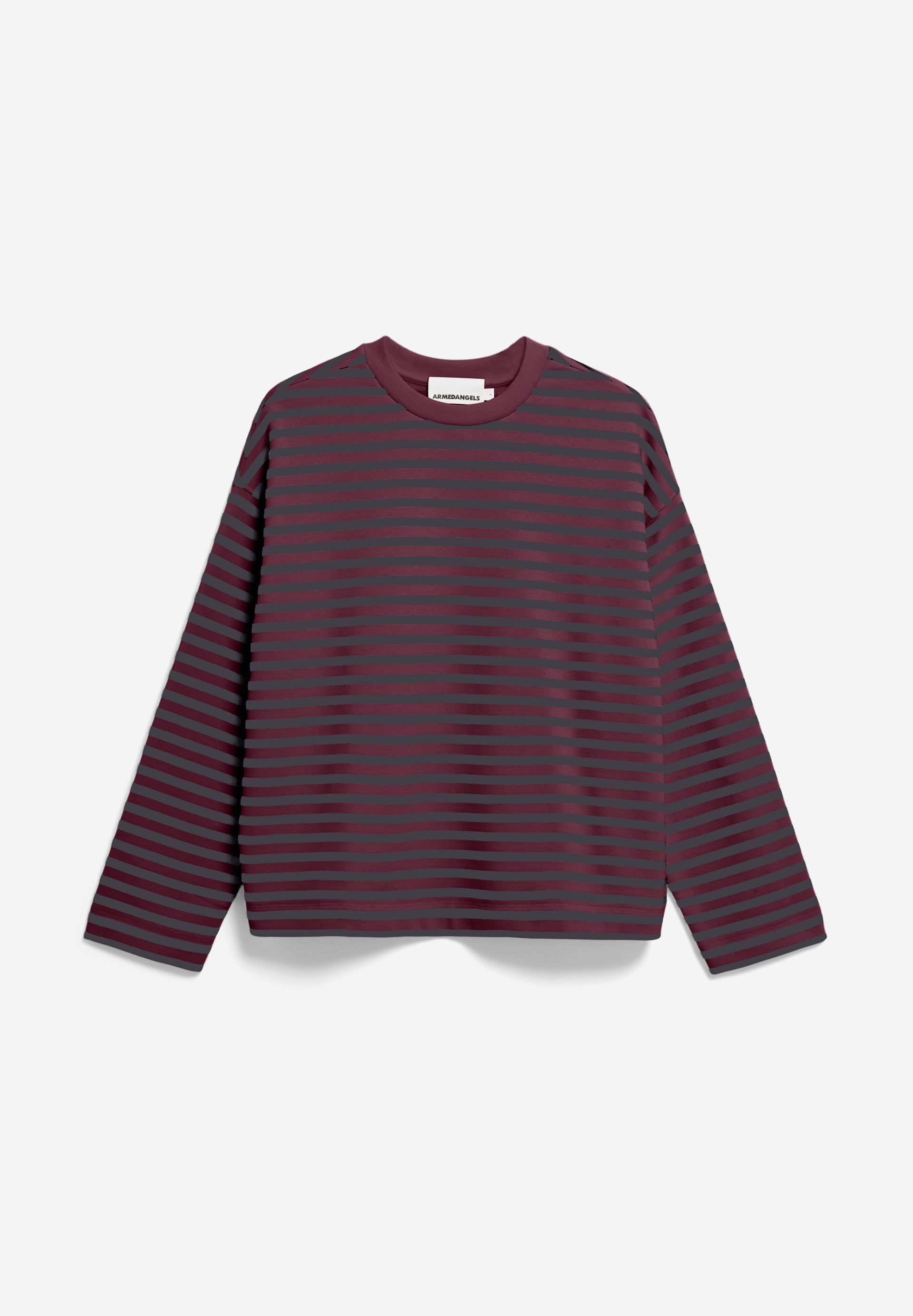 FRANKAA MAARLEN STRIPE | Sweatshirt aus Bio-Baumwolle - mehrfarbig (S) Image