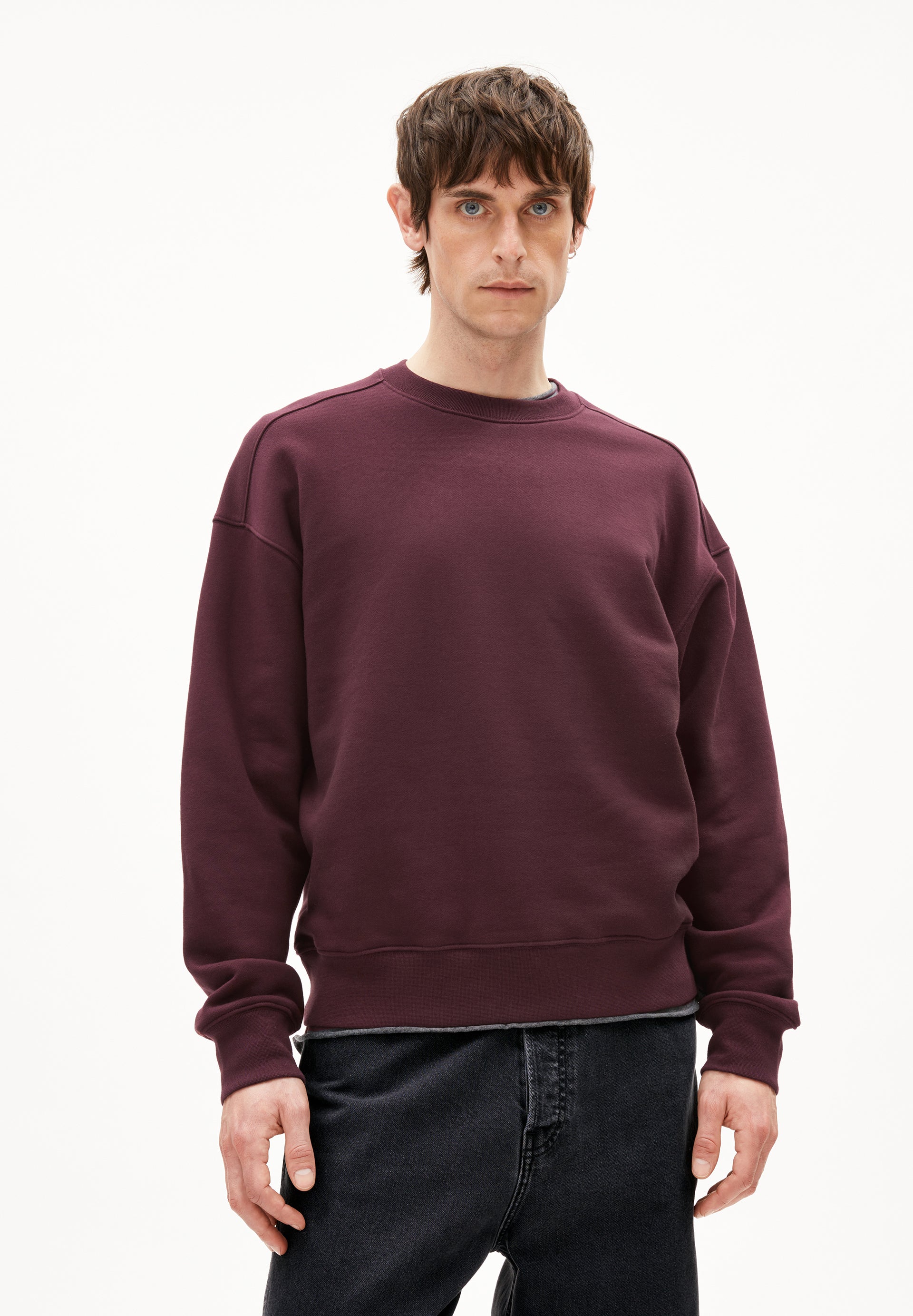 EMAAL Å ZICK ZACK | Sweatshirts aus Bio-Baumwolle - rot (S) Image