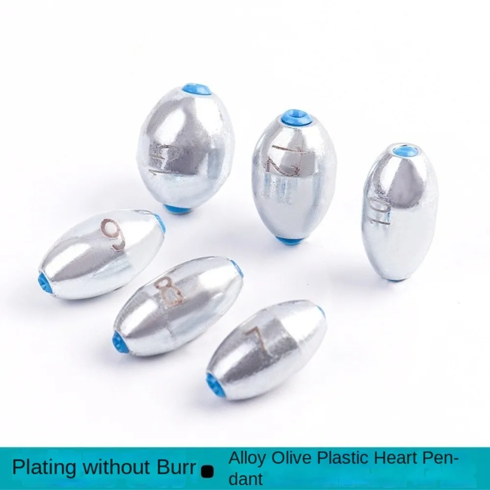 20 stücke Neue Stil 3g/4g/5g/6g/7g/8g/9g/10g Angeln Legierung kohlenstoffstahl material Platinen Große Hohl Köder Gewichte Angelgerät Image