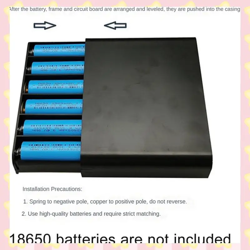 AB51 USB 5 V 9 V 12 V Ausgang DIY 18650 Batterie UPS Netzteil Box Für DVR Wireless Router Modem handy LED Image