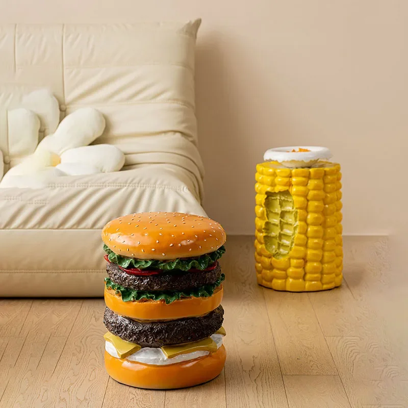 Nordic Wohnkultur Hamburger Hocker Wohnzimmer Möbel Schuh Ändern Hocker Entspannende Hocker Küche Möbel Esszimmer Stühle