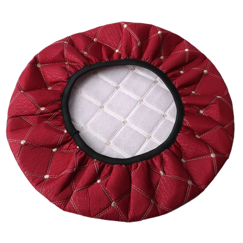 Runde elastische Barhocker-Abdeckungen, runder Stuhlbezug, schmutzabweisender Sitzbezug, Heimbar-Stuhl-Schutz, Barhocker, Stretch-Stuhl-Schonbezug