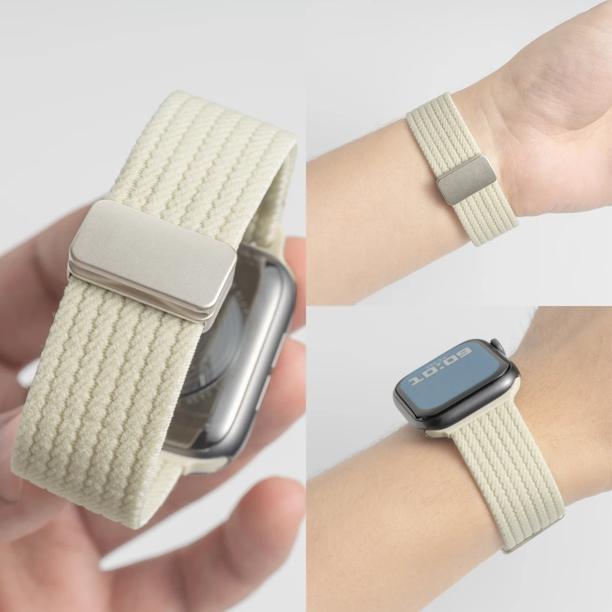 NEUES Nylonarmband für Apple Watch Ultra 3 2 Band 49 mm 45 mm 41 mm 40 mm 44 mm Armband Correa 38 mm 42 mm iWatch Serie 11 10 9 8 SE 7 6 5 Image