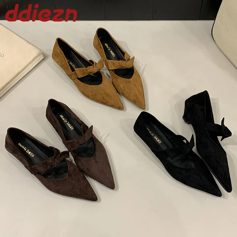 Mode Niedrigen Ferse Schuhe Spitz Damen Pumps Schuhe Weibliche Slides Flach Elegante Frauen Mit Hohen Absätzen Slip Auf Schuhe