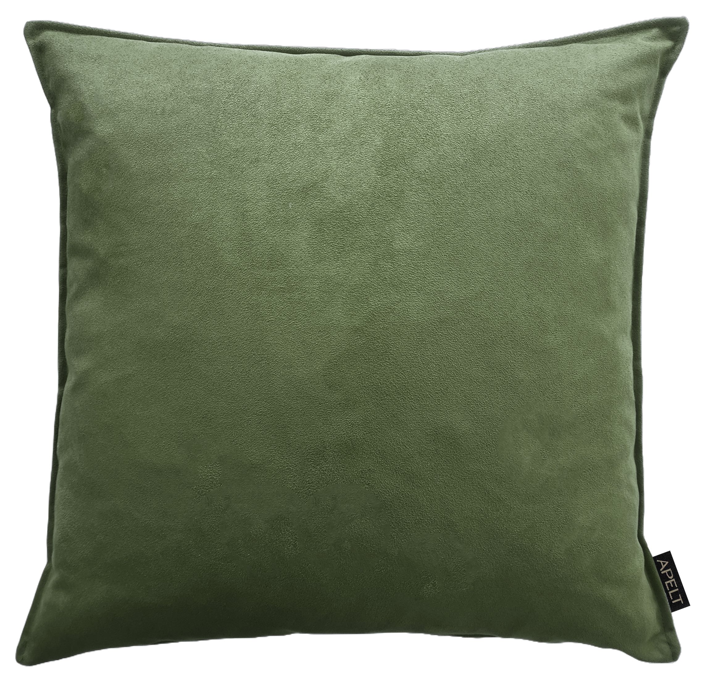 Kissenhülle APELT "Magnus", grün, B:46cm L:46cm, Polyester, Obermaterial: 100% Polyester, Kissenbezüge Image