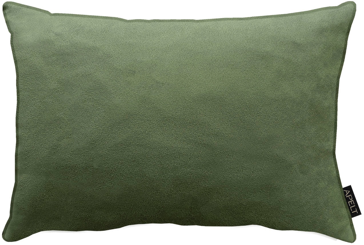 Dekokissen APELT "Magnus", grün (grün, unifarben), B:40 H:5 L:60, Polyester, Dekokissen_Sitzkissen_Kissenhüllen Image