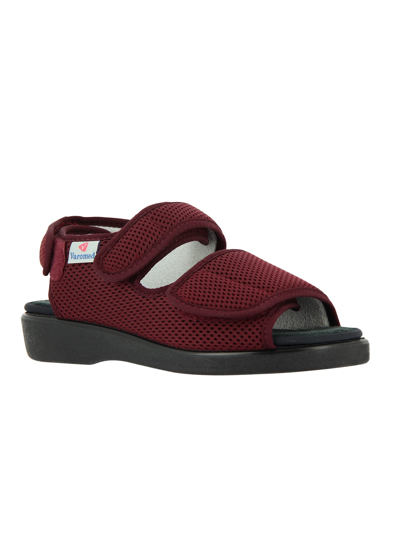 Sandale, Gr. 42, rot (bordeaux), Polyester, Schuhe Image