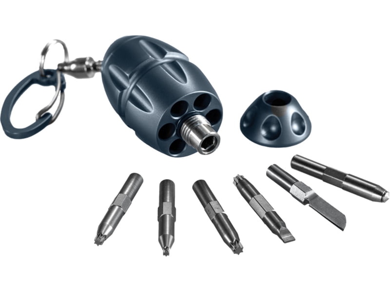 Lionsteel EGGIE Keychain Tool Blue