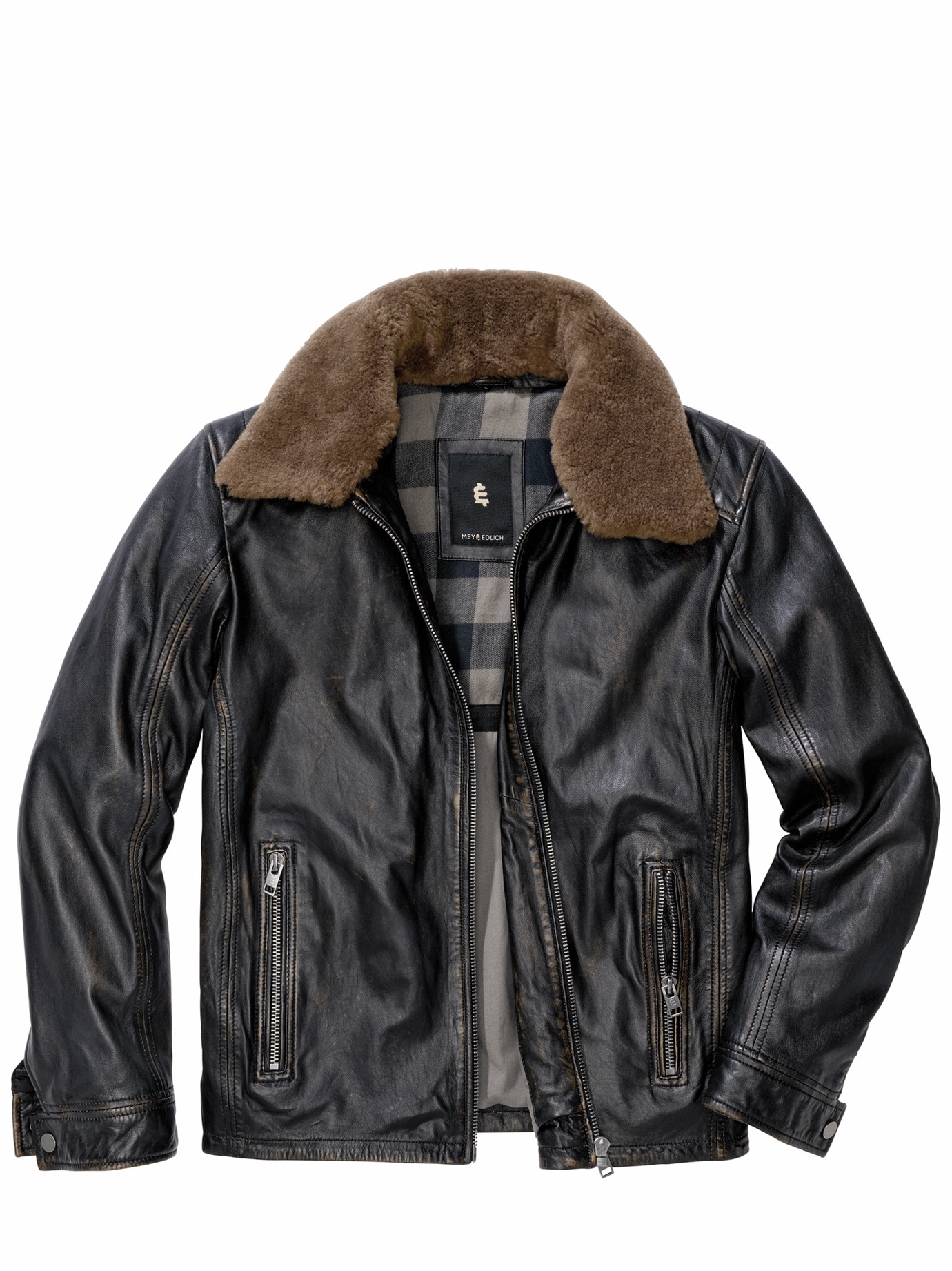Lederjacke Aviator Image