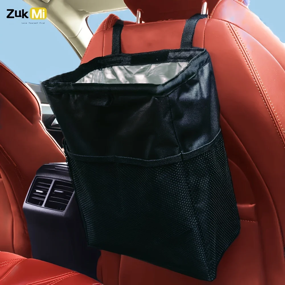 Sac poubelle de voiture suspendu, poubelle de voiture de grande capacité pour SUV, sac poubelle de voiture étanche, accessoires de voiture, organisateur de voiture pliable