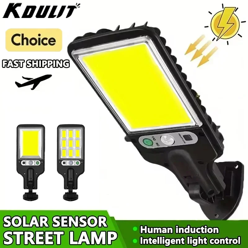 KDULIT LED-Solarleuchte für den Außenbereich, menschlicher Körper, Sensing, Hof, Garten, Wand, Haushaltsleuchten, ländliche Straßenbeleuchtung, Solar-Wandleuchte