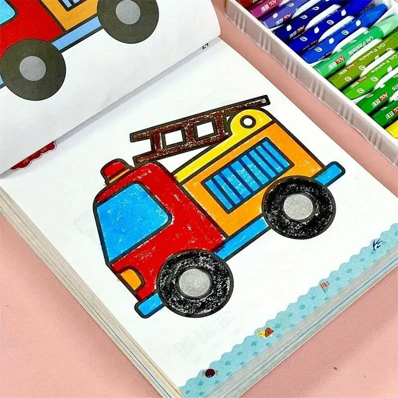 160-seitiges Mal- und Zeichenbuch mit Tier- und Naturthemen, ungiftiges, sicheres Papier, blauer Einband, Künstlerbedarf, kreatives Geburtstagsgeschenk Image