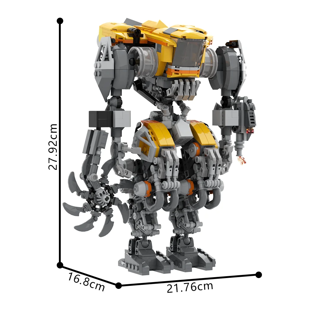 MOC Armored Core MAD STOMP XT „BEE-STUNG“ Ziegel Modell Armored Core Spiele Mecha Roboter Bausteine Montage Spielzeug Kinder Geschenke Image